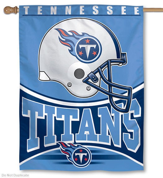 Tennessee Titans Vertical Flag 27"x37"