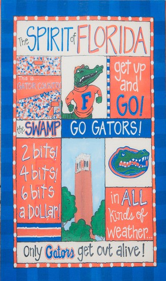 Florida Gators Spirit Canvas