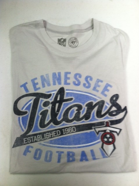 Tennessee Titan's '47 Gray T-shirt " The Fade Tee"