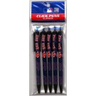 Boston Red Sox 5 Pack Writing Pens  