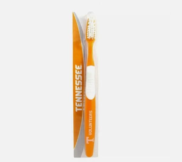 Tennessee Volunteers orange toothbrush.