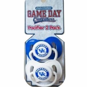 Kentucky Wildcats pacifier 2 pack.