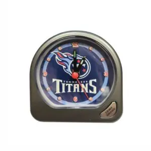 Tennessee Titans alarm clock with light.