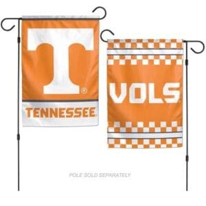 Tennessee Volunteers garden flags.