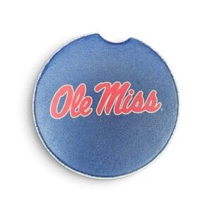 Ole Miss Car Coaster