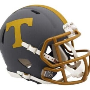 Miniature Tennessee Volunteers football helmet.