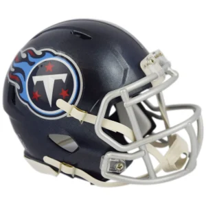 Tennessee Titans mini football helmet.