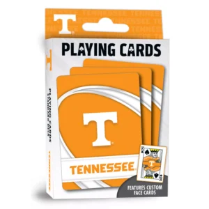 Tennessee playing cards with custom face cards.