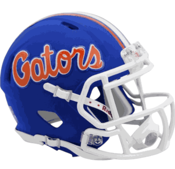 Florida Gators mini football helmet