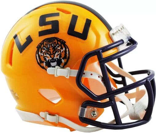 LSU Tigers football helmet mini