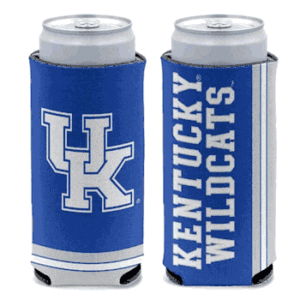 Kentucky Wildcats can cooler with logo.