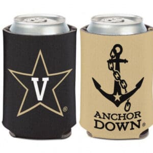 Vanderbilt star and anchor down can coolers