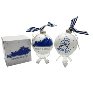 Kentucky Wildcats Go Big Blue ornaments