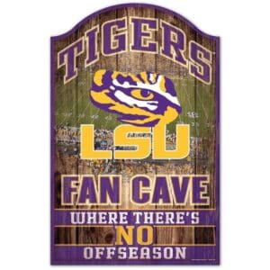 LSU Tigers fan cave: no offseason.