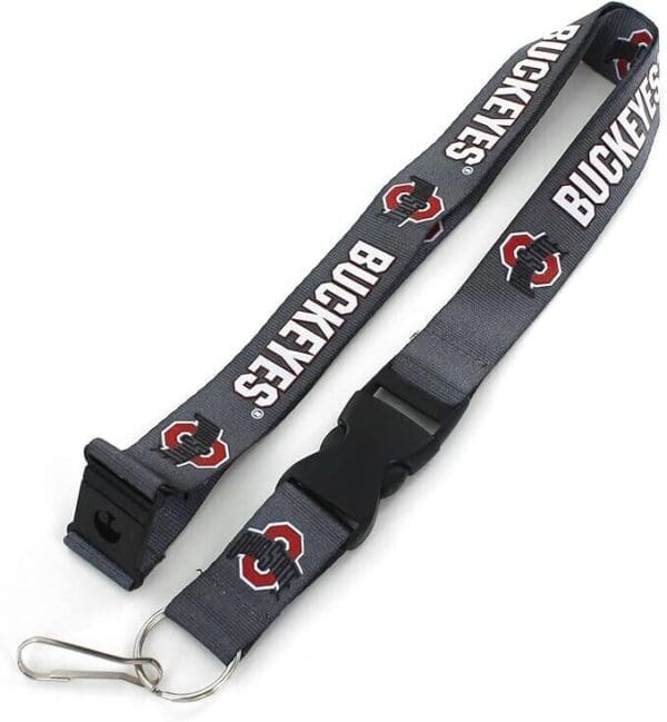 Ohio State Buckeyes Keychain Lanyard