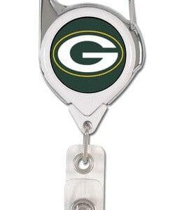 Green Bay Packers retractable badge reel.