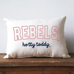 Ole Miss Rebels Varsity Collegiate Pillow