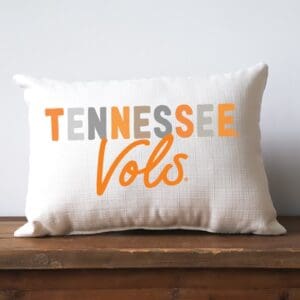 Tennessee Vols Collegiate Tones Pillow