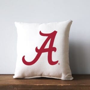 Alabama Crimson Tide Primary Mark Pillow