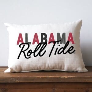 Alabama Crimson Tide Collegiate Tones Pillow