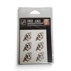 Nashville Predators Tattoo 6 Pack