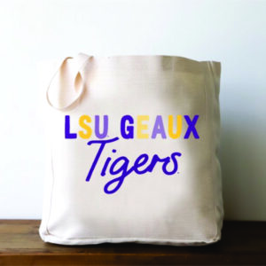 LSU Tigers Tote Bag Purse