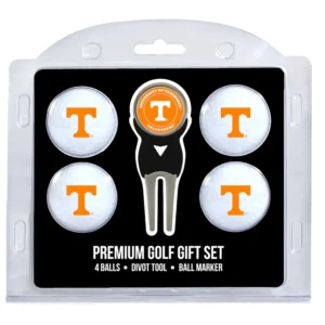Tennessee Volunteers 4 Pack Golf Ball & Divot Tool Gift Set